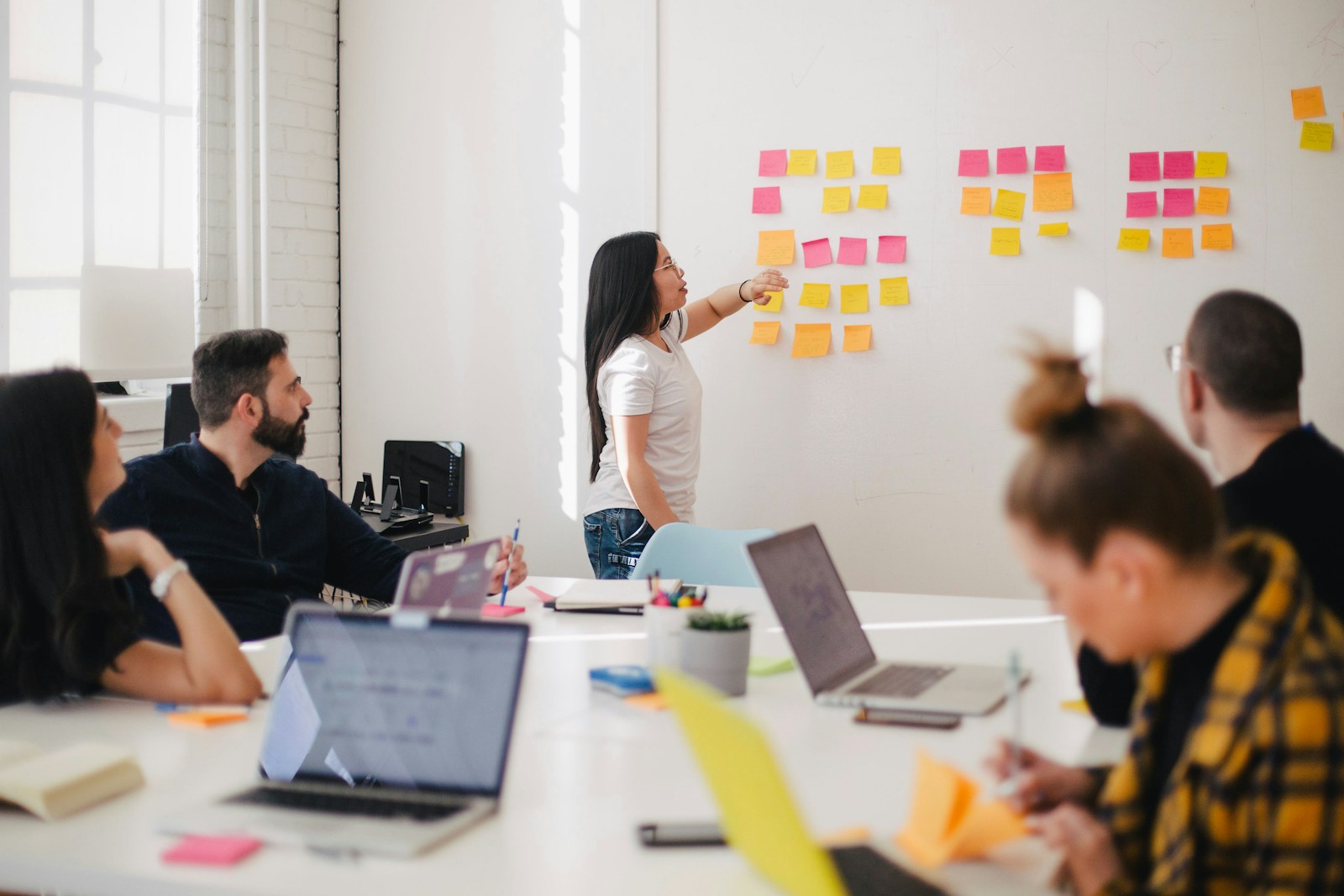 Workshop di formazione con un gruppo di professionisti